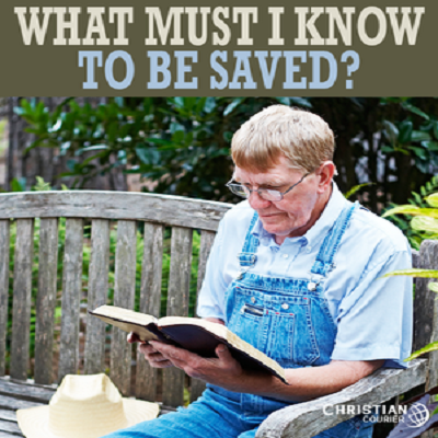 what must i know to be saved